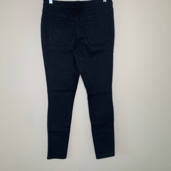 Universal Threads Black High Rise Skinny Jeans Sz 8 29L - Picture 3 of 7